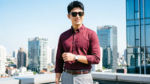 Men's Long Sleeve Button-Down Shirt - Image 2