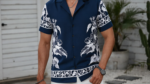 Men’s Tropical Print Shirt - Image 2