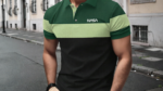 Men’s NASA Color Block Polo Shirt - Image 3