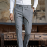 Men’s Classic Pleated Dress Pants