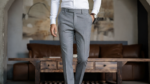 Men’s Classic Pleated Dress Pants