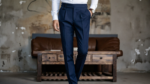 Men’s Classic Pleated Dress Pants - Image 2
