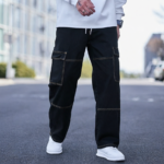 Men’s Denim Cargo Pants
